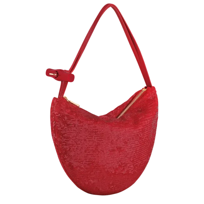 Rojo – Bolso de mano Le Roseau de lona