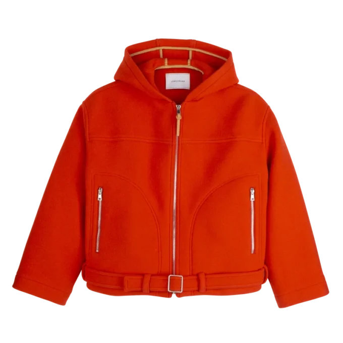 Rojo – Chaqueta de lana