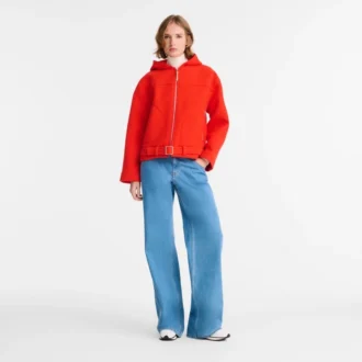 Rojo – Chaqueta de lana