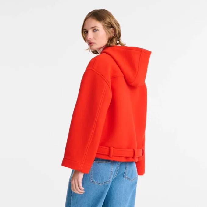 Rojo – Chaqueta de lana