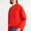 Rojo – Chaqueta de lana
