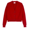 Rojo – Cárdigan de punto
