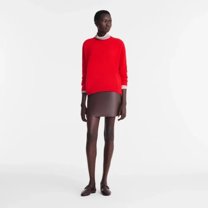 Rojo – Jersey de punto