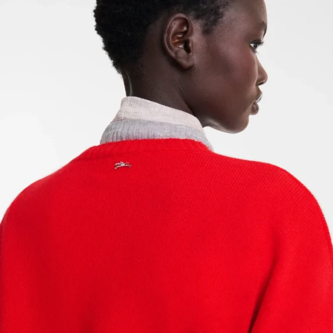 Rojo – Jersey de punto