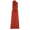 Rojo – Vestido de gabardina