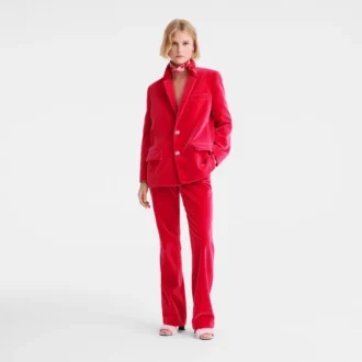 Rosa – Chaqueta de terciopelo