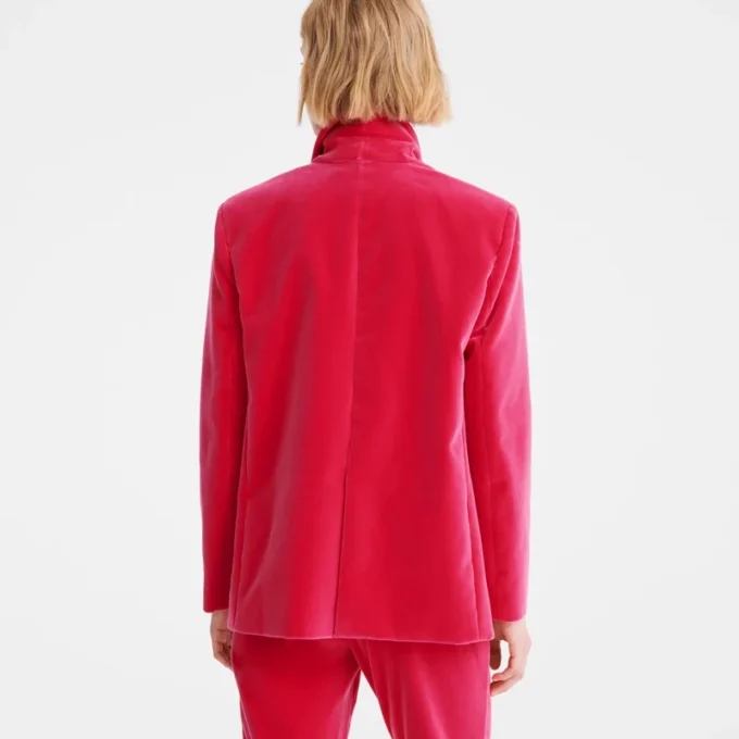 Rosa – Chaqueta de terciopelo