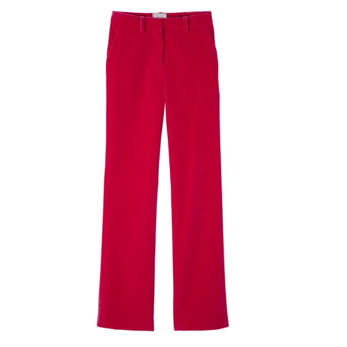 Rosa – Pantalones de terciopelo