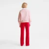 Rosa – Pantalones de terciopelo
