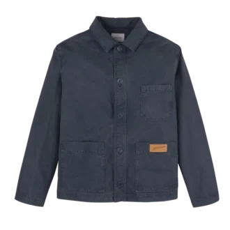 Slate – Chaqueta de algodón sobreteñido