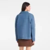 Slate – Chaqueta de algodón sobreteñido