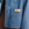 Slate – Chaqueta de algodón sobreteñido