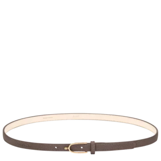 Taupe – Cinturón de cuero para mujer