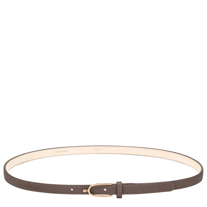 Taupe – Cinturón de cuero para mujer