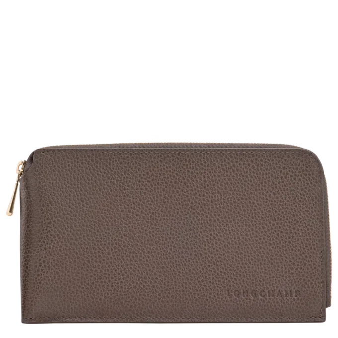 Taupe – Estuche de cuero Le Foulonné