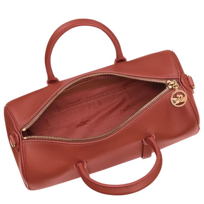 Terracota – Bolso de mano Daylong M de piel