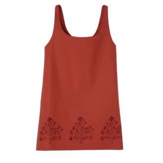 Tomato – Vestido de lona bordada