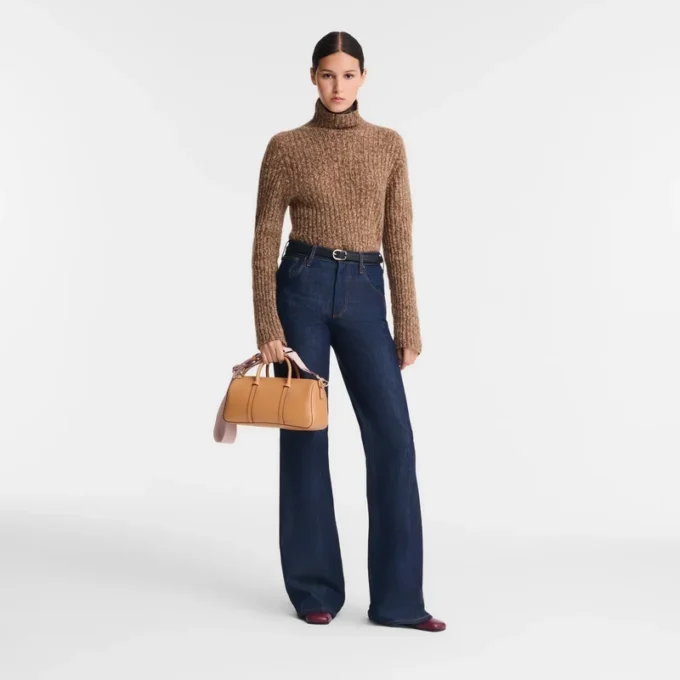 Vegetal – Bolso de mano Daylong M de piel