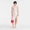 Vermilion – Bolso de mano Le Roseau de piel