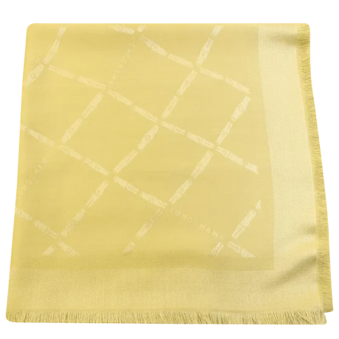 Yellow Chick – Mezcla de seda Chal Le Roseau